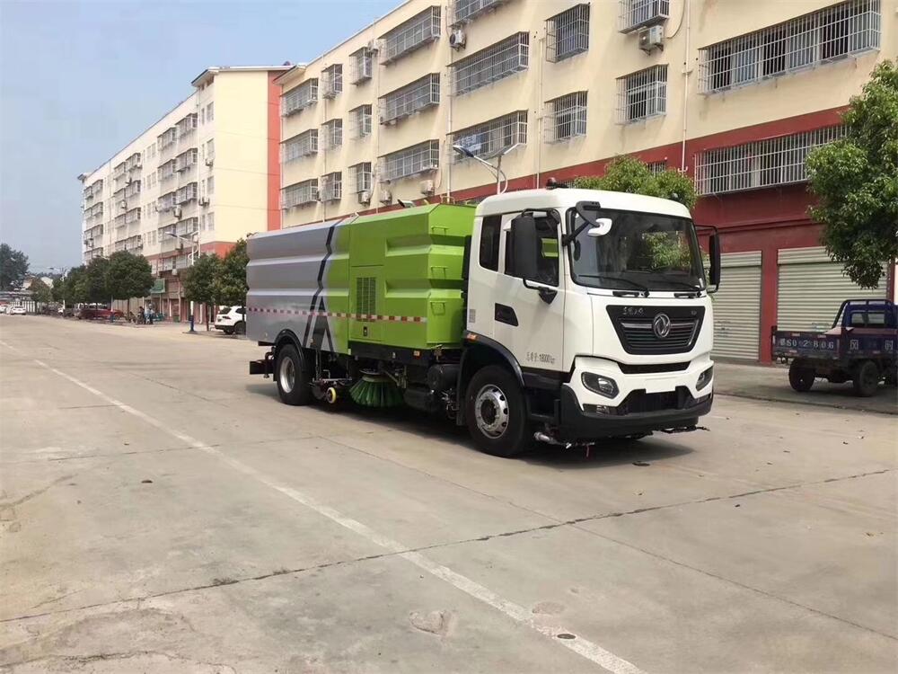 16方洗掃車-程力東風天錦VR高端大型16方洗掃車廠家價格